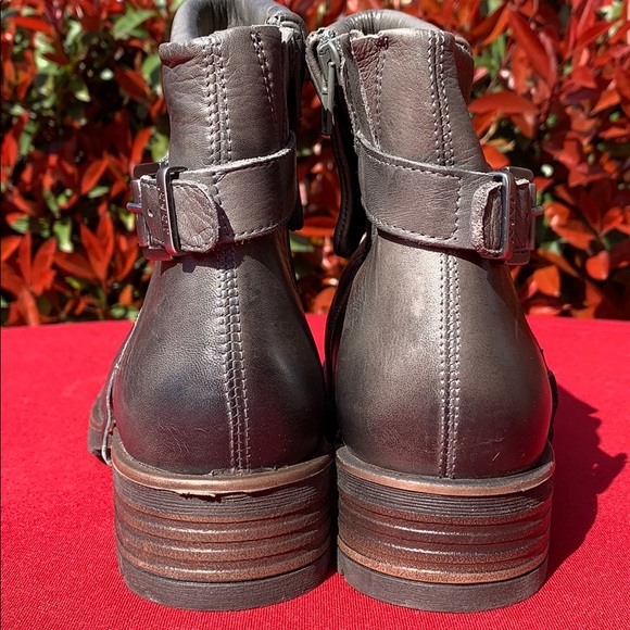 Jafa 492 Graphite Cuffed Ankle Boots Size 38 - Picture 6 of 10